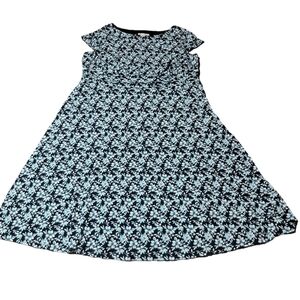 NorthStyle plus‎ size maxi dress size 20W cap sleeves floral print pull over